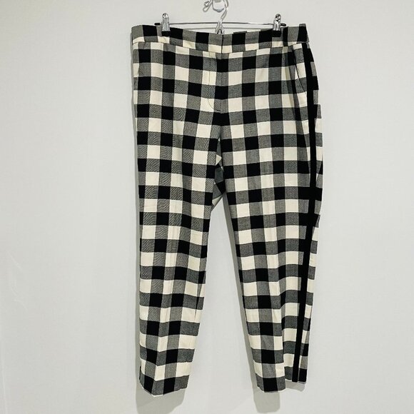 Talbots Pants - Talbot Women Hampshire Ankle Checkers Size 16P Pants